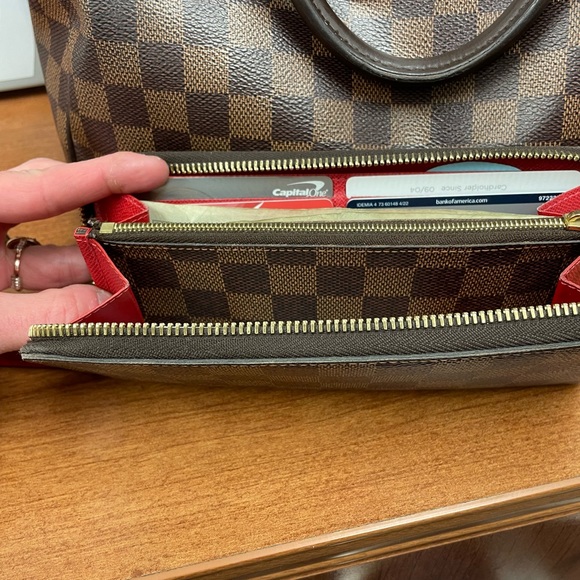 Louis Vuitton Speedy Bandoulière 30 WITH Clèmence Wallet and long strap. - Picture 8 of 10